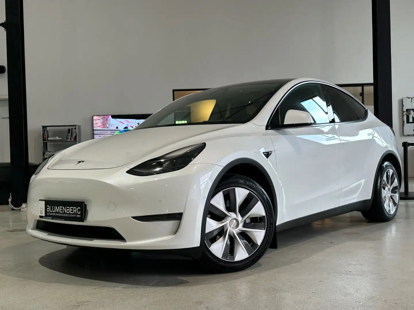 Tesla Model Y Long Range Dual AWD *Autopilot,Leder* Bílá - 1