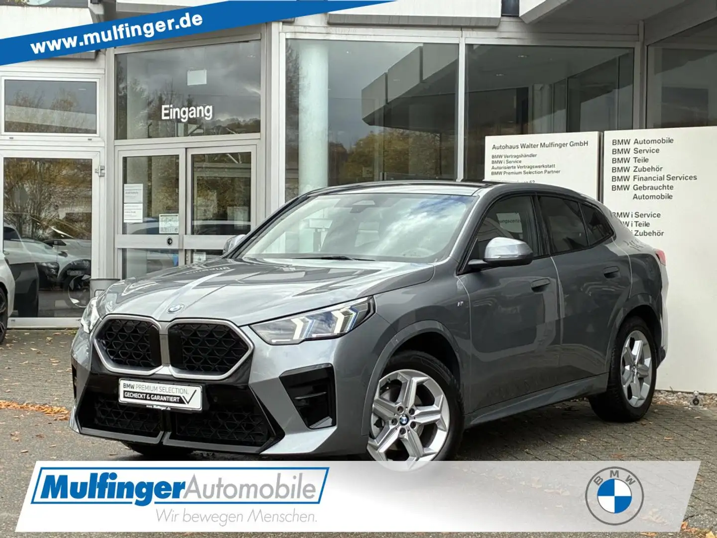 BMW X2 s20d M Sport ACC Kamera PanoDach Har/Kar.AHK Grau - 1