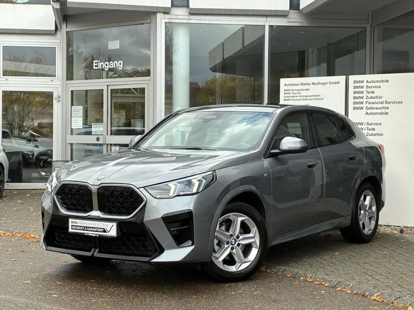 BMW X2 s20d M Sport ACC Kamera PanoDach Har/Kar.AHK Grau - 2