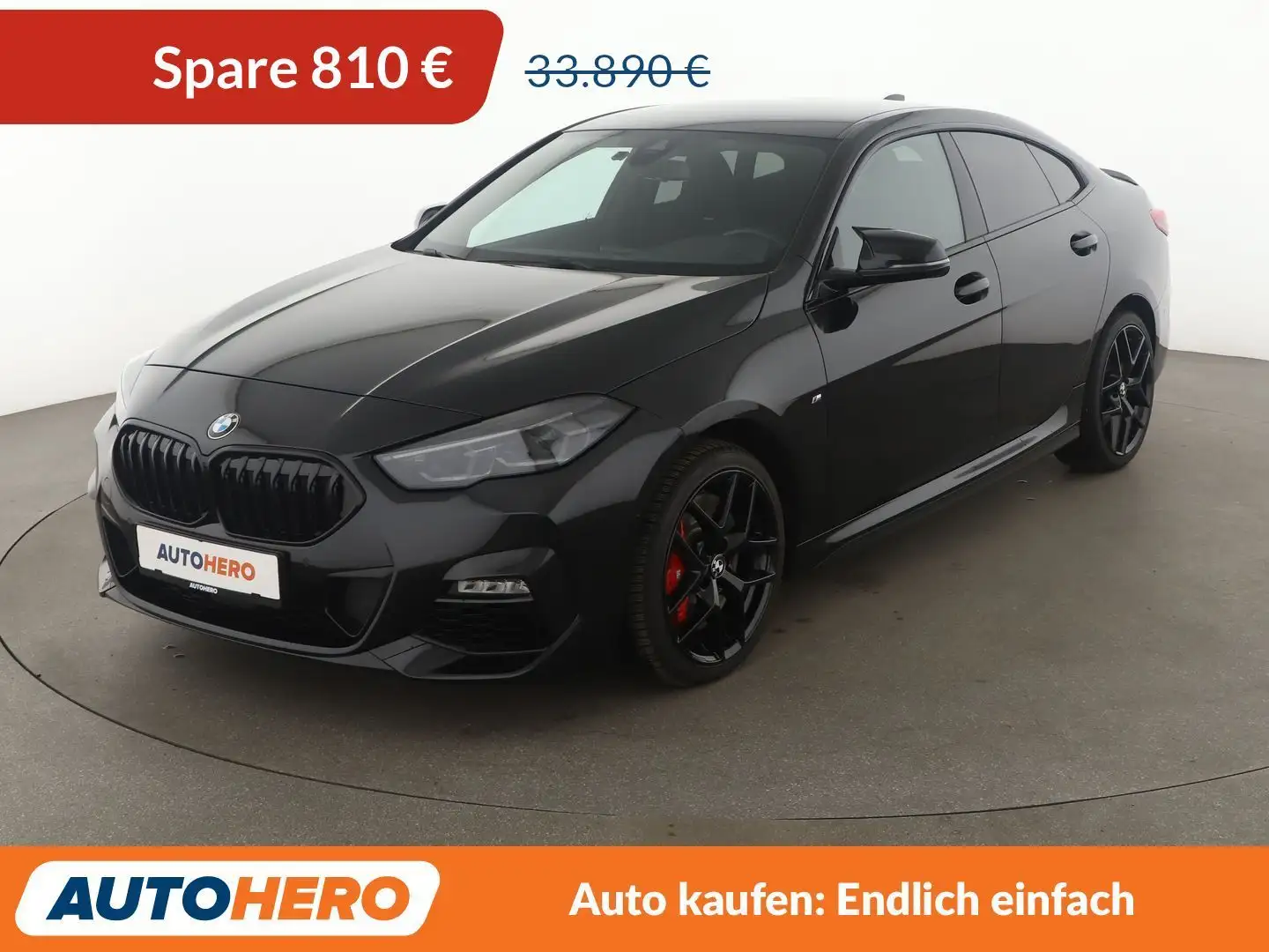 BMW 220 220i Gran Coupe M Sport Aut.*NAVI*LED*TEMPO*CAM* Schwarz - 1