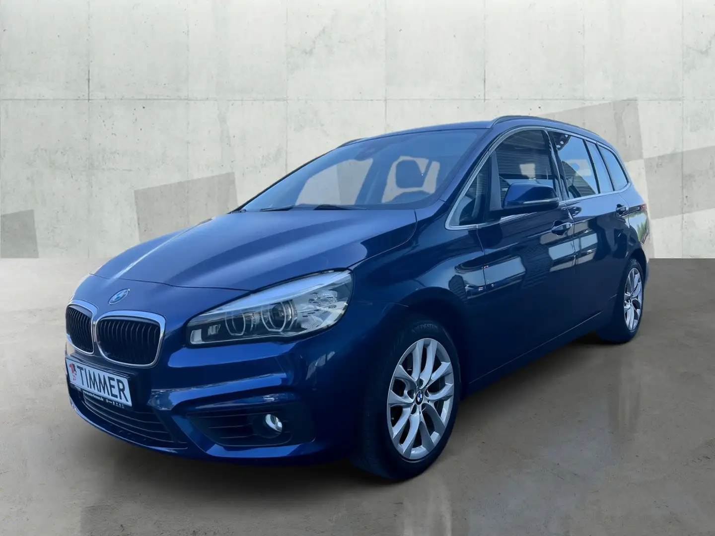 BMW 220 d Grand Tourer Advantage *AHK*NAVI*PDC*SHZ*Ganzja Azul - 2