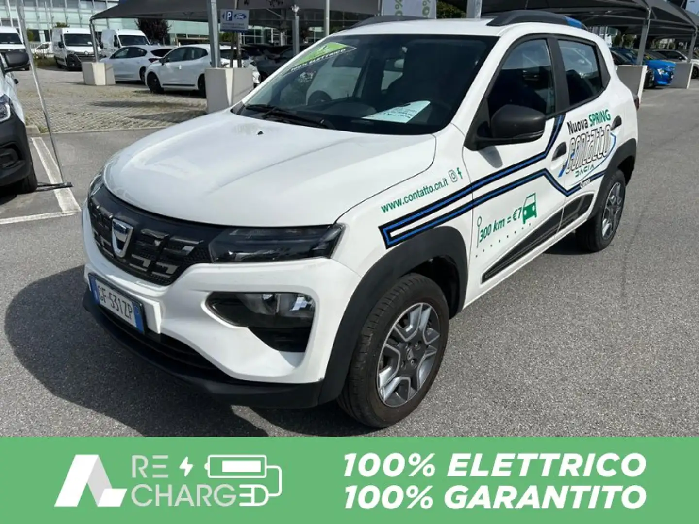 Dacia Spring Comfort Electric 45 Wit - 1
