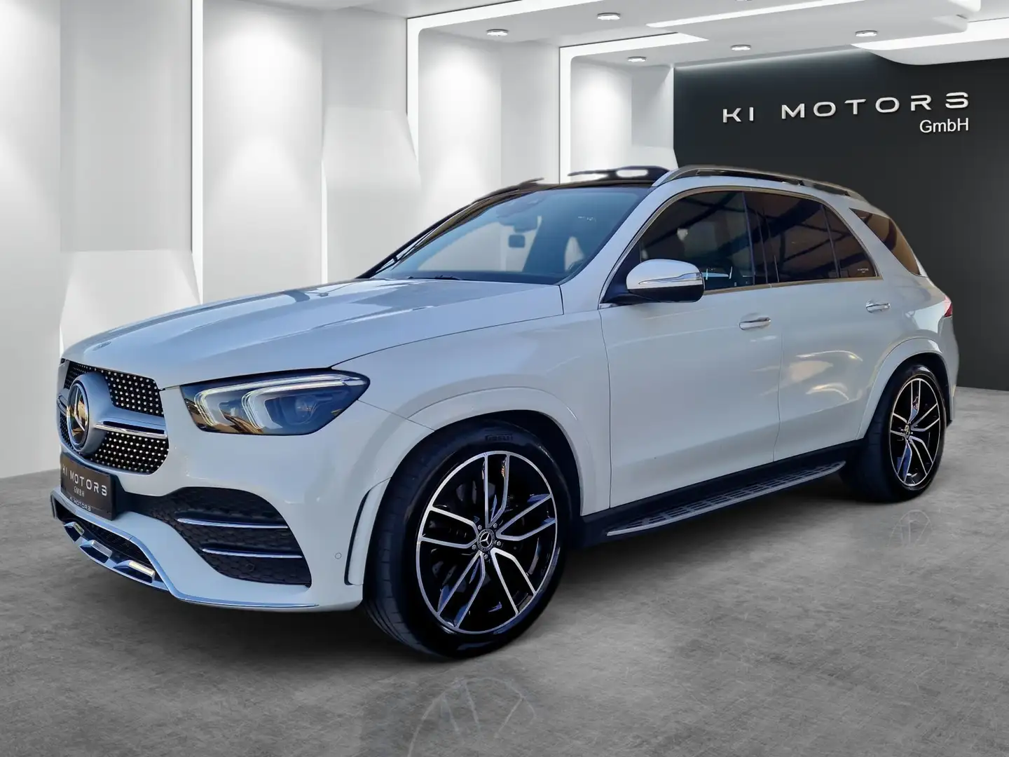 Mercedes-Benz GLE 400 GLE 400 d 4Matic AMG-Line Blanc - 1