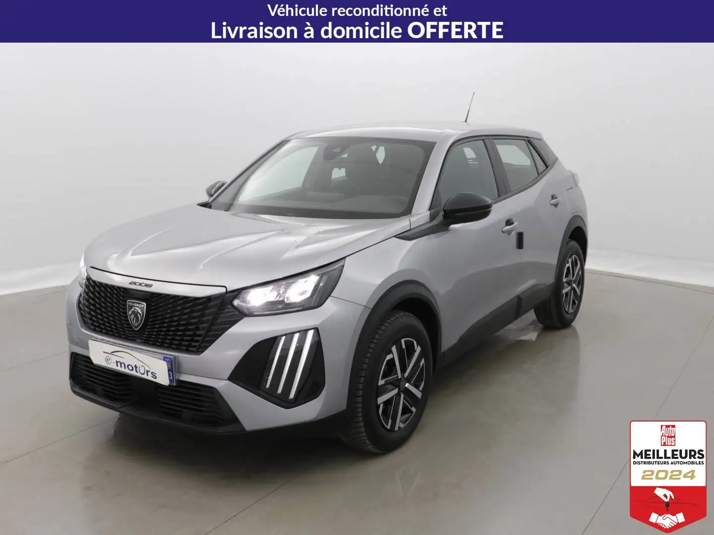 Peugeot 2008 PureTech 100 S\u0026S BVM6 - Active Grigio - 1