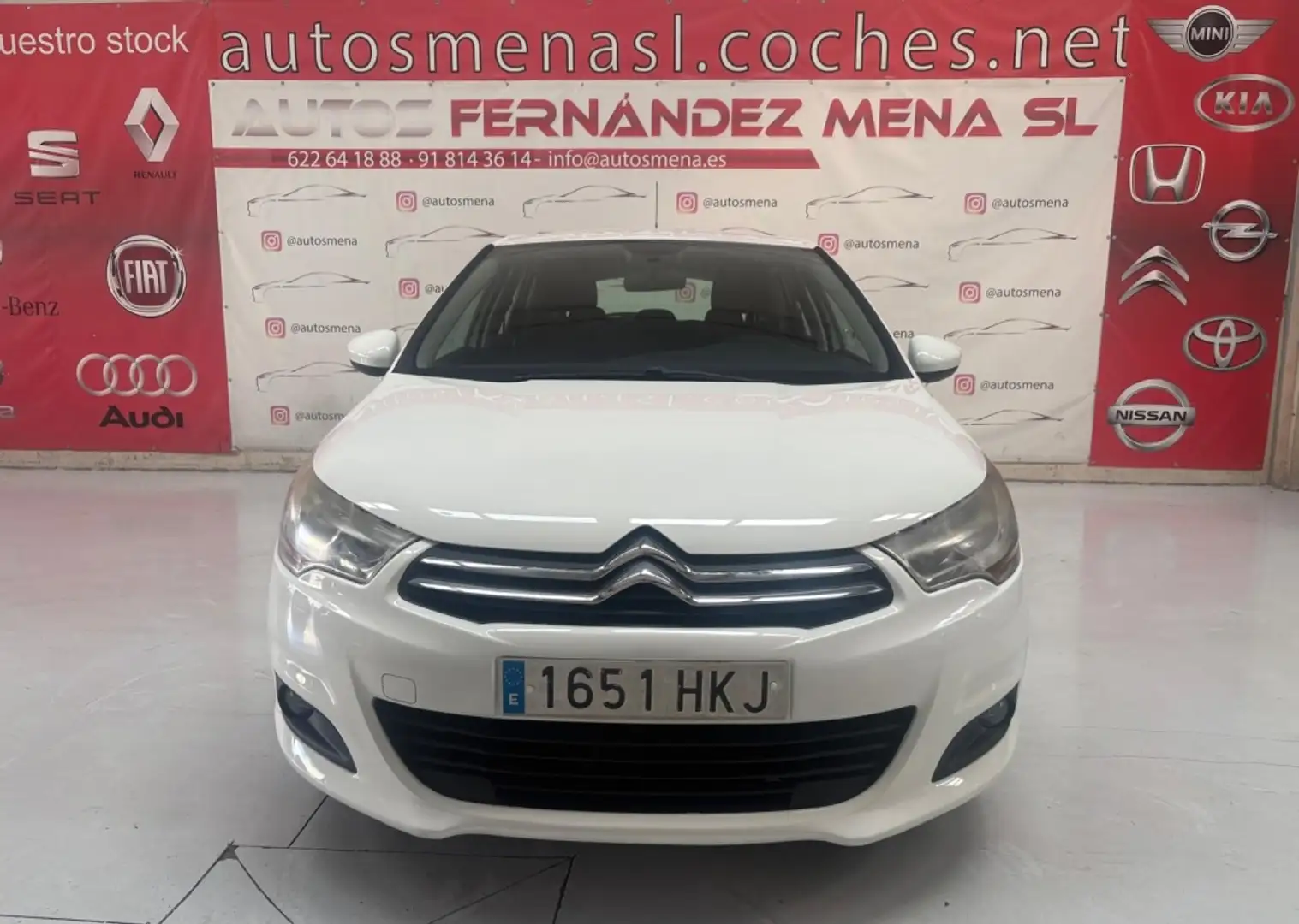Citroen C4 1.4 VTi Tonic Blanc - 2