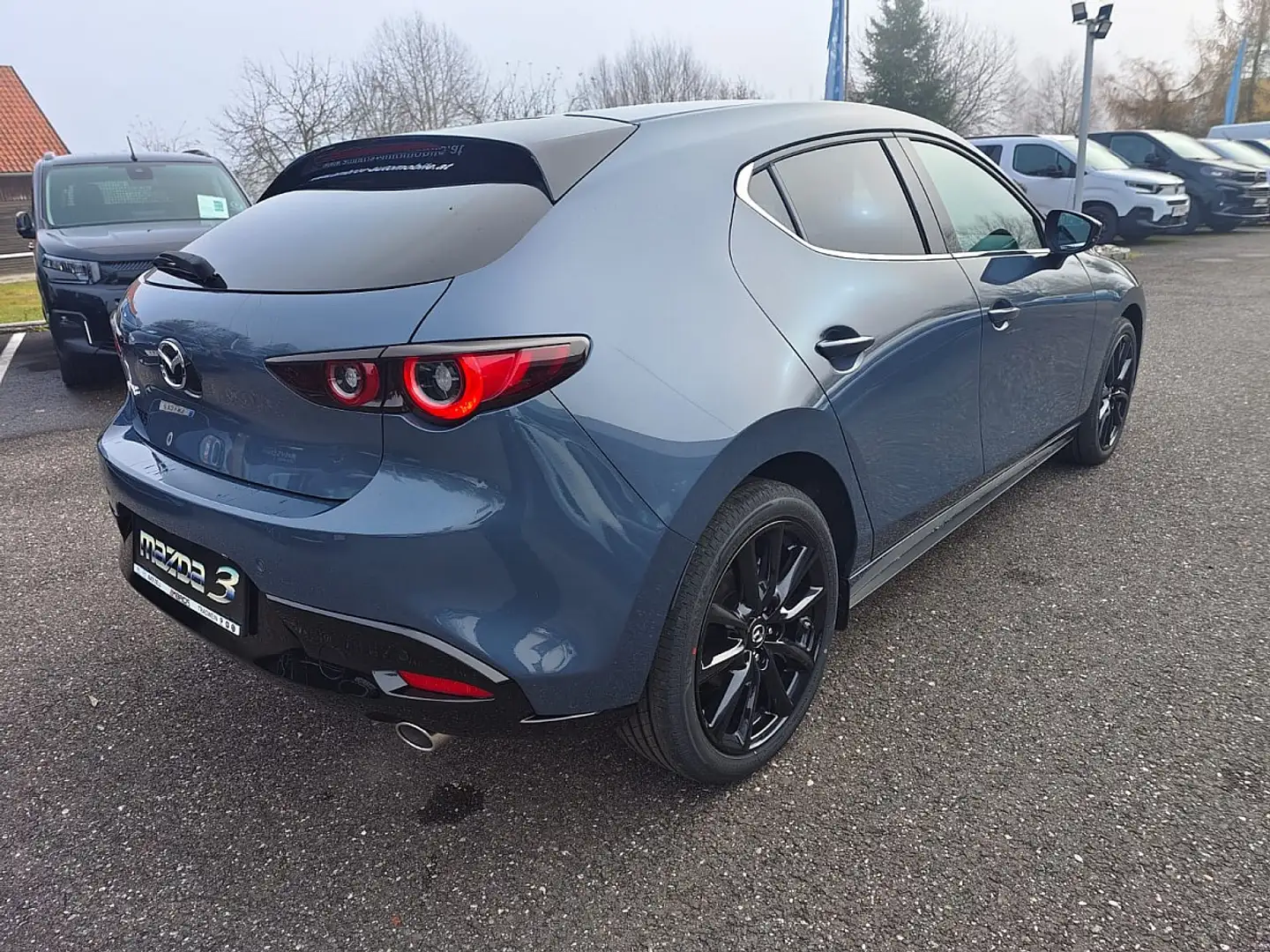 Mazda 3 Mazda3 e-Skyactiv-G140 Automatik Homura AKTION-... Grau - 2