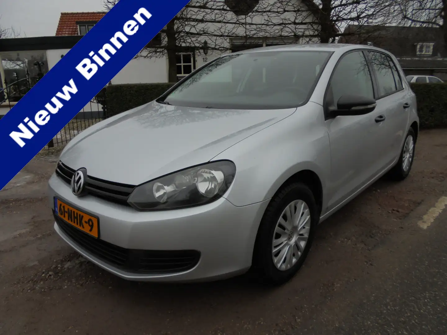 Volkswagen Golf 1.4 Trendline **KEURIGE AUTO**5-DEURS**APK 2025** Plateado - 1