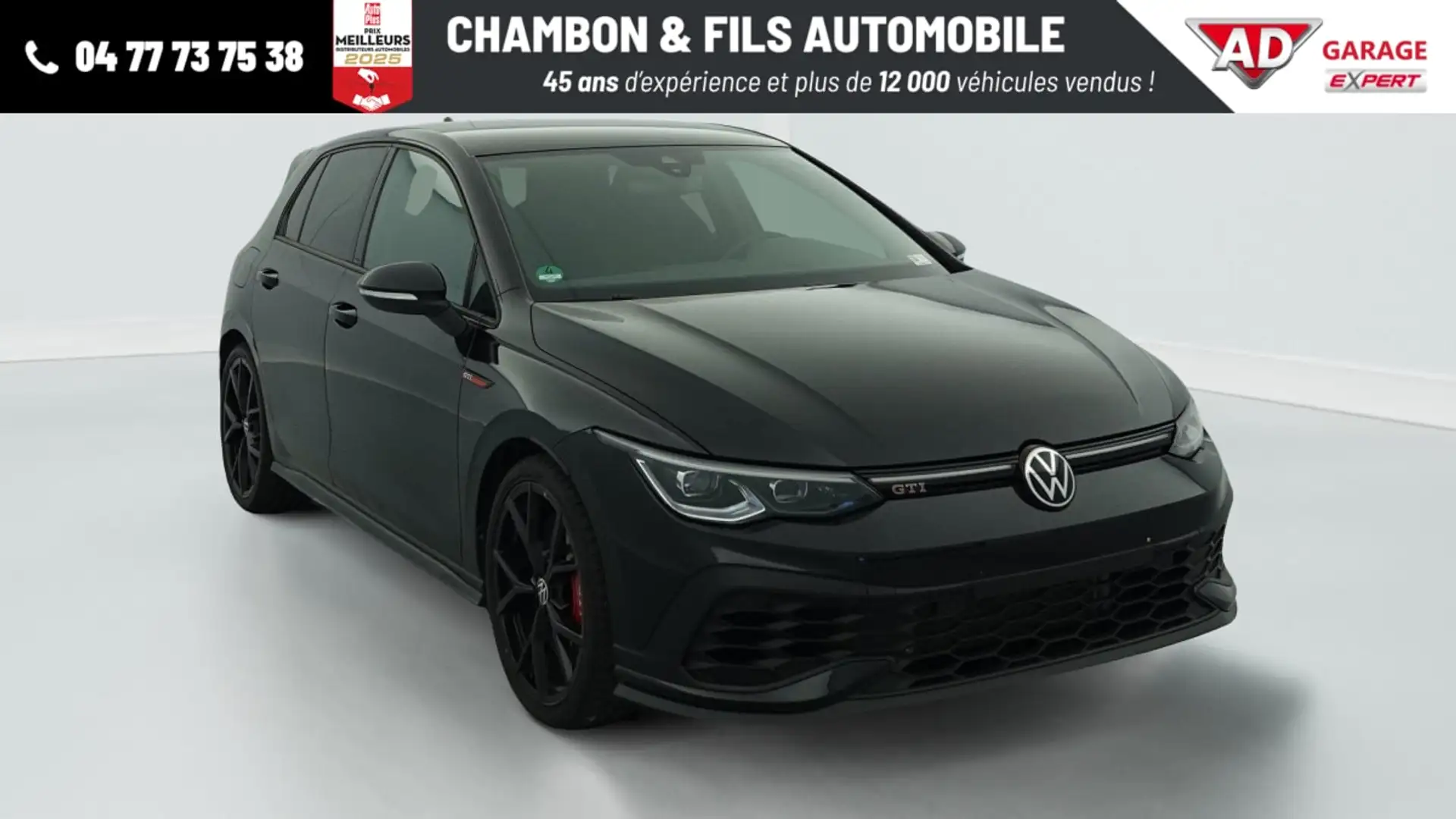 Volkswagen Golf 8 2.0 TSI 300 DSG7 GTI CLUBSPORT Noir - 1