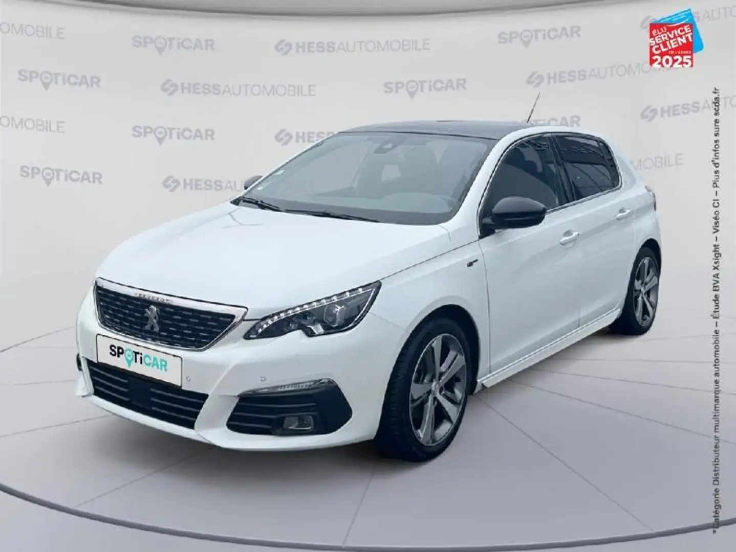 Peugeot 308 1.2 PureTech 130ch S\u0026S GT EAT8 Blanc - 1