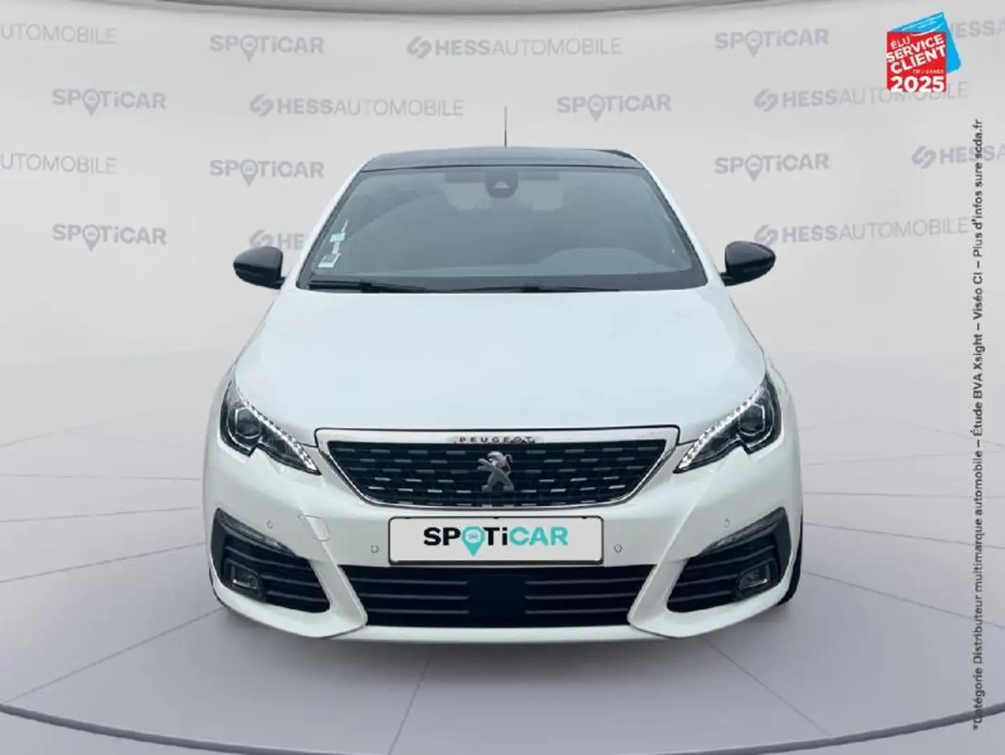 Peugeot 308 1.2 PureTech 130ch S\u0026S GT EAT8 Blanc - 2