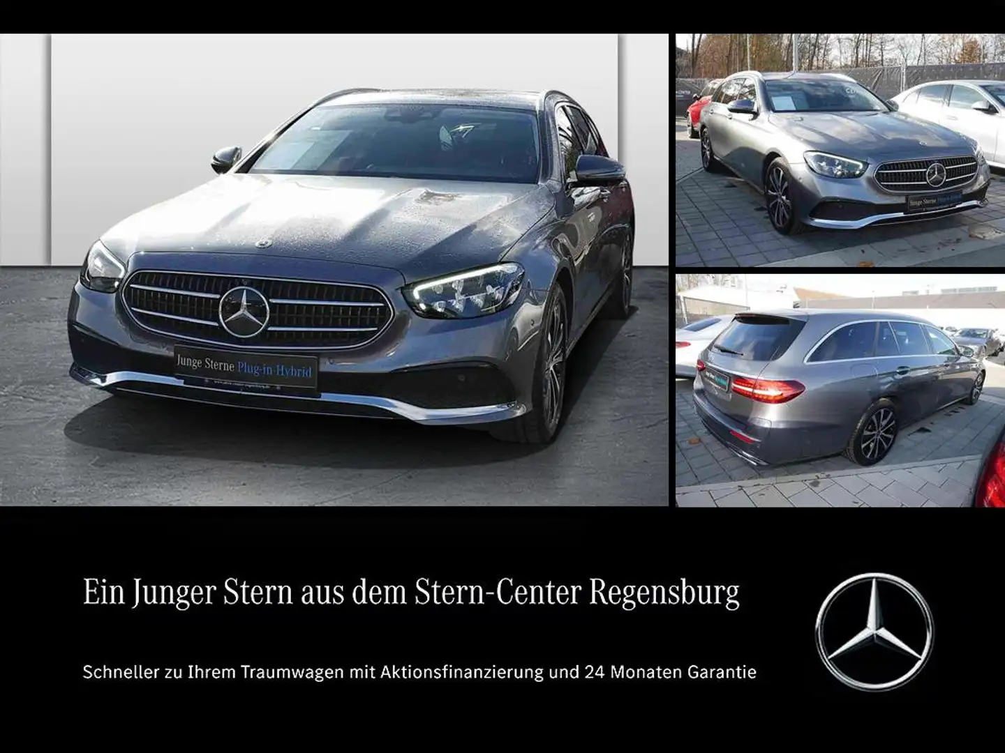 Mercedes-Benz E 300 e+Avantgarde+Ambiente+LED+Kamera+Spurhalte Grau - 1