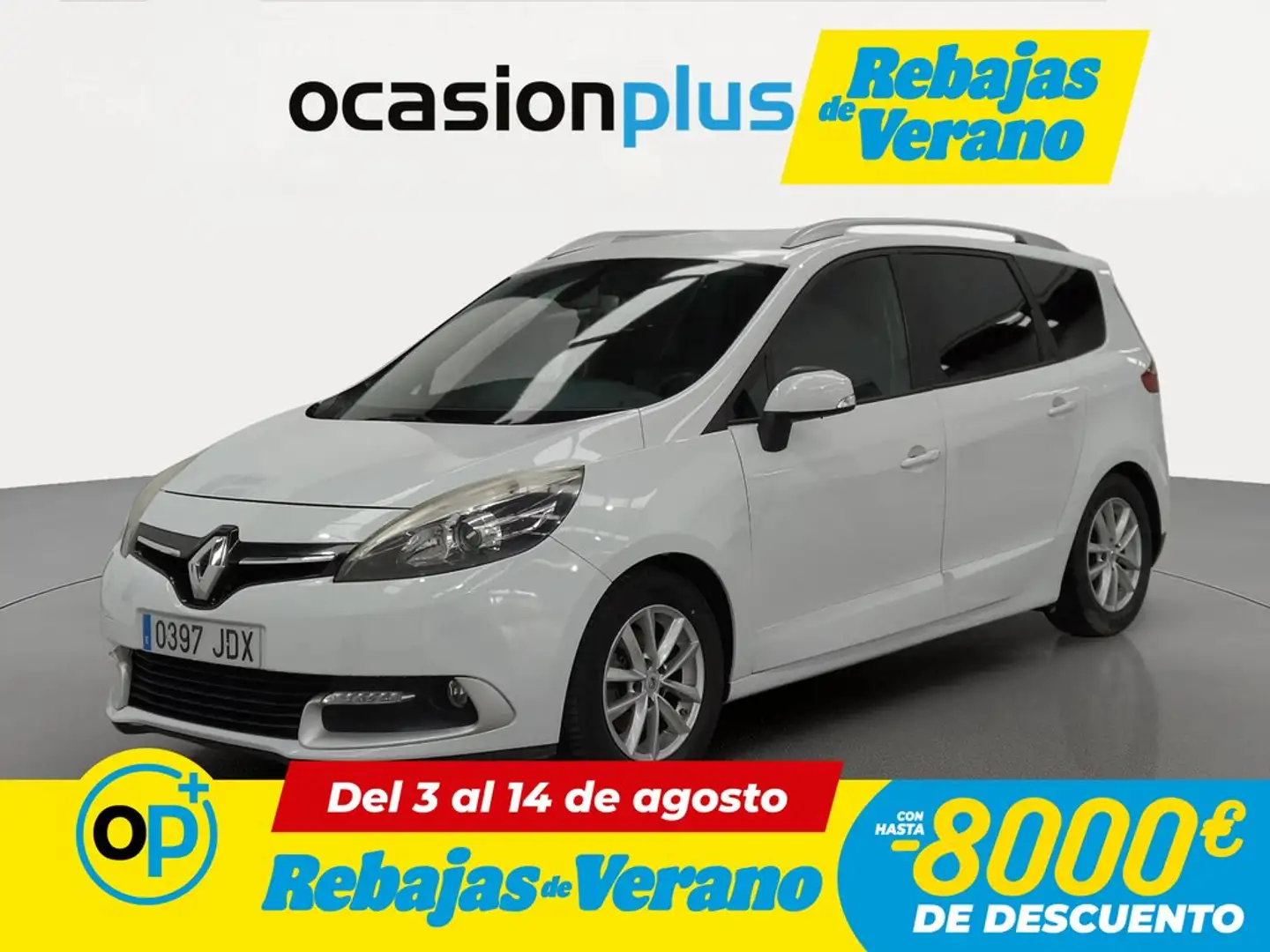 Renault Grand Scenic 1.2 TCE Energy Selection 7pl. Blanco - 1