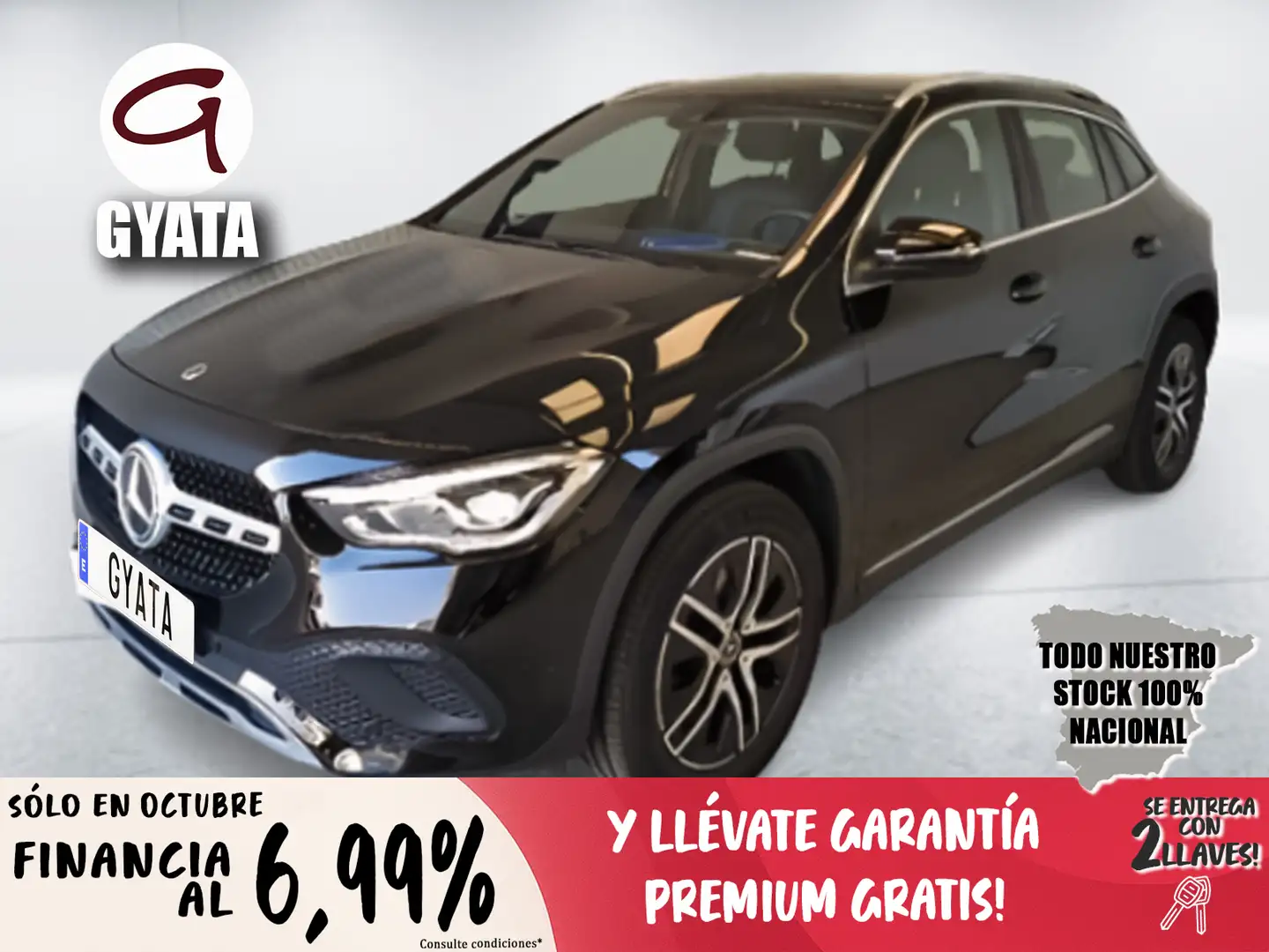 Mercedes-Benz GLA 200 200d 8G-DCT Schwarz - 1