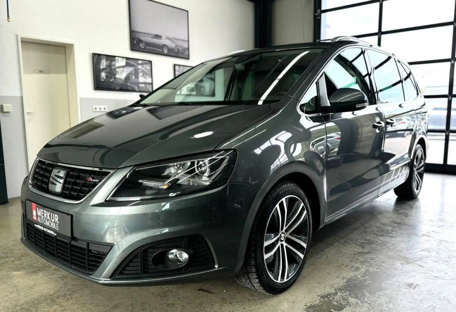 SEAT Alhambra 1.4 TSI FR-Line 7Sitze/ACC/AHK/Pano/Kam Grau - 1