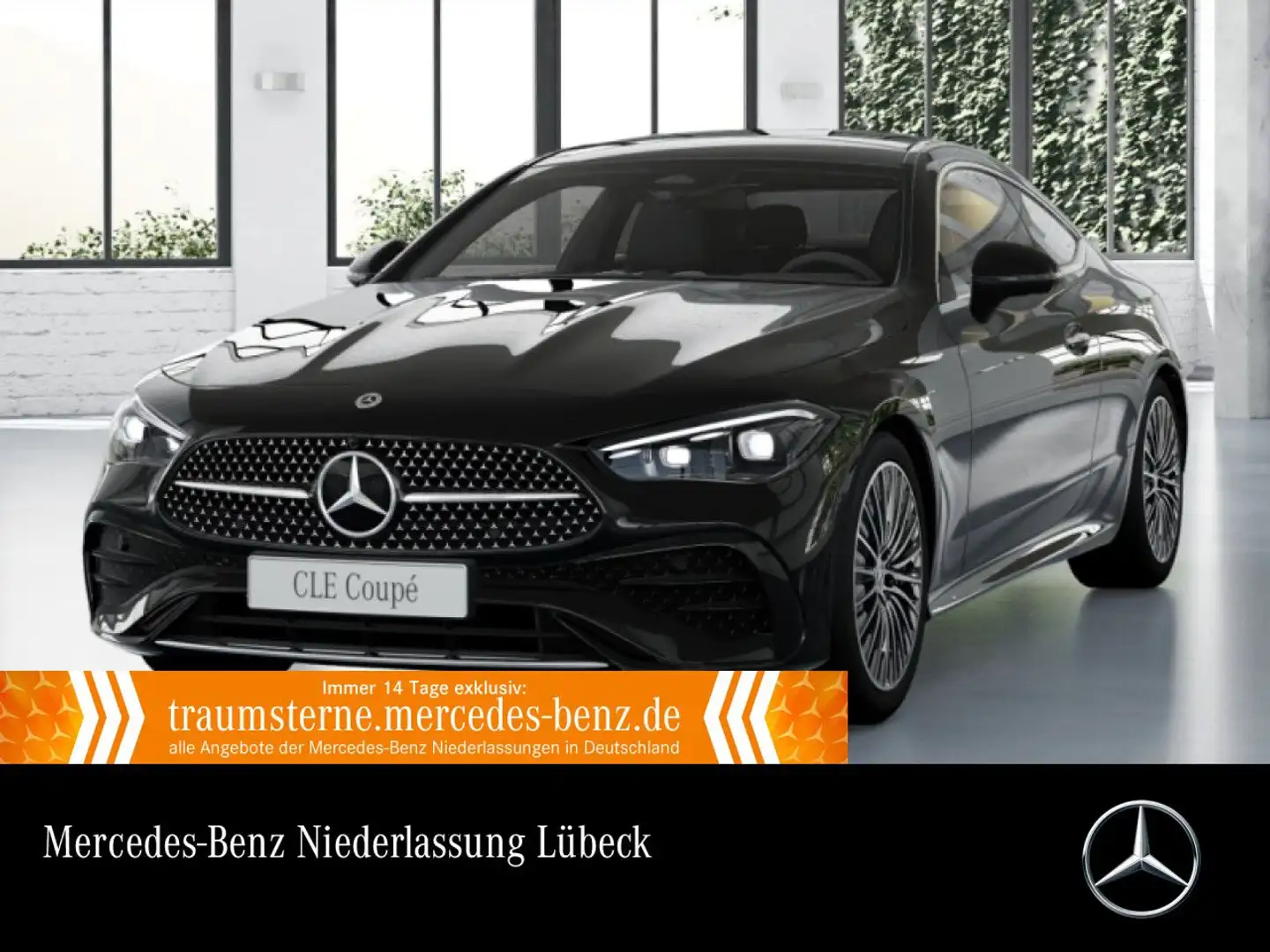 Mercedes-Benz CLE 180 AMG+PANO+360+BURMESTER+TOTW+KEYLESS+9G Schwarz - 1