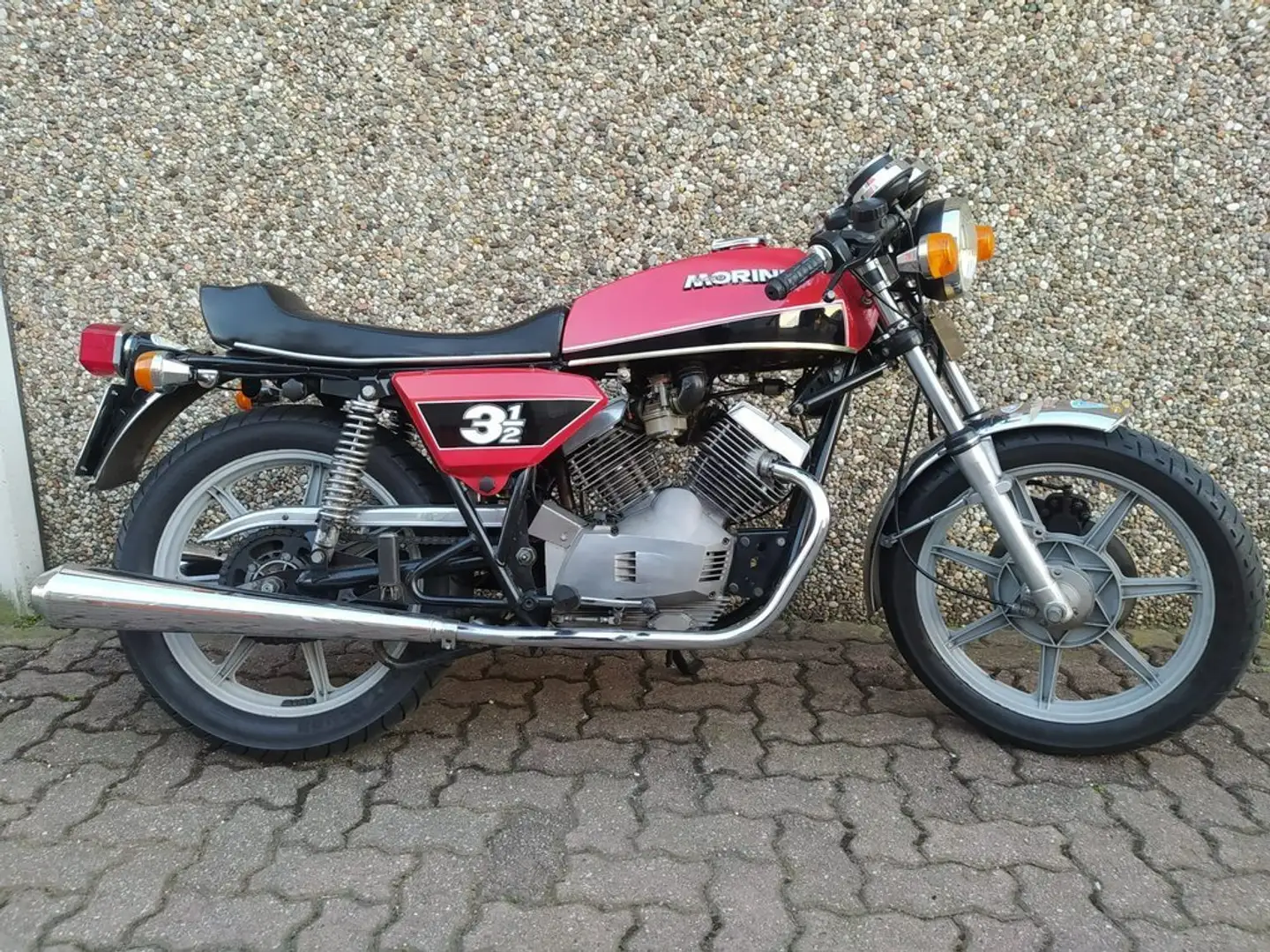 Moto Morini 3 1/2 Burdeos - 2