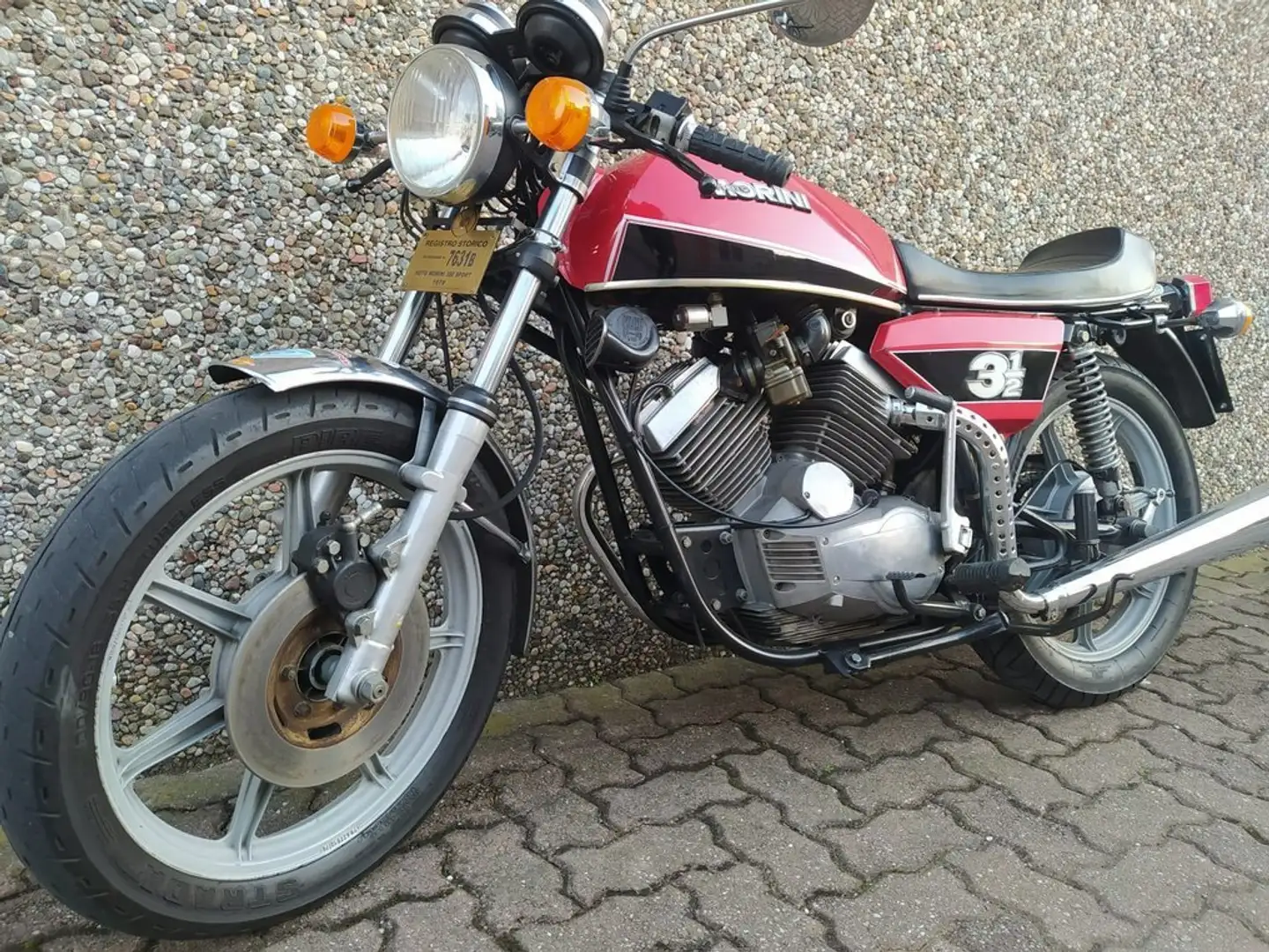 Moto Morini 3 1/2 Burdeos - 1