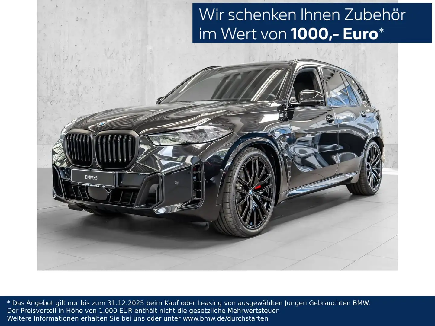 BMW X5 xDrive40d MSportPro PANO AHK DAB LED 22" Noir - 1