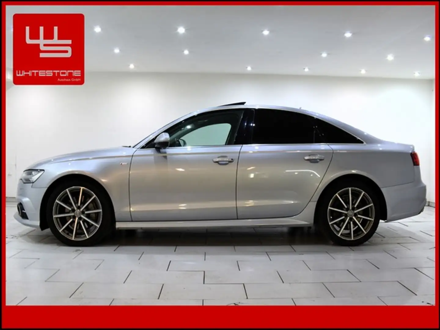 Audi A6 3.0 TDI quattro S-line*Matrix LED*Voll Totwin Silber - 1