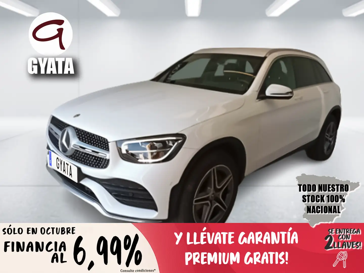 Mercedes-Benz GLC 300 300de 4Matic 9G-Tronic Weiß - 1