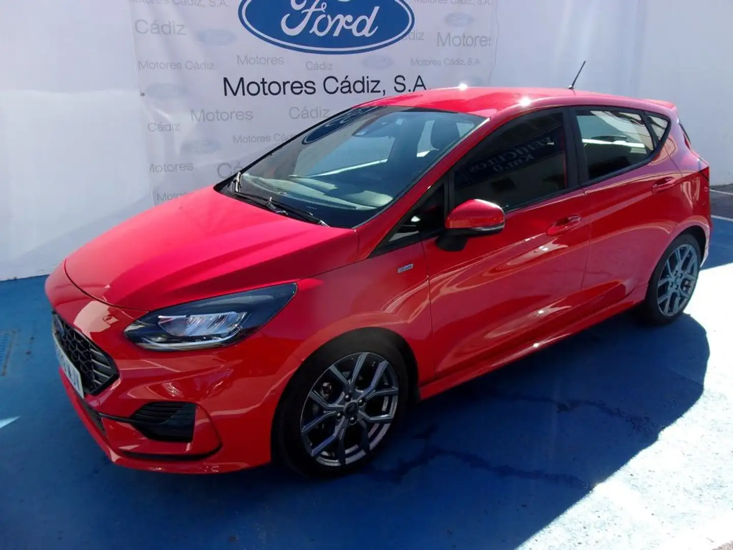 Ford Fiesta 1.0 EcoBoost MHEV ST Line 125 Rojo - 1