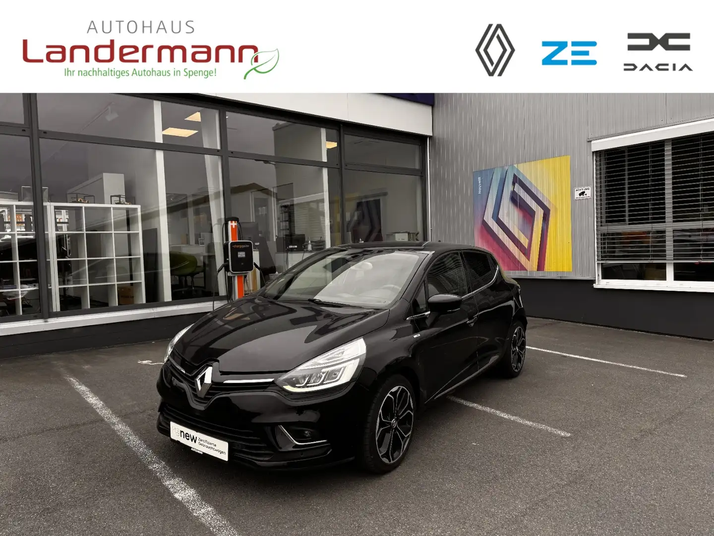 Renault Clio BOSE TCe 90 RFK+PDC+NAVI+ALU17"+LED Schwarz - 1