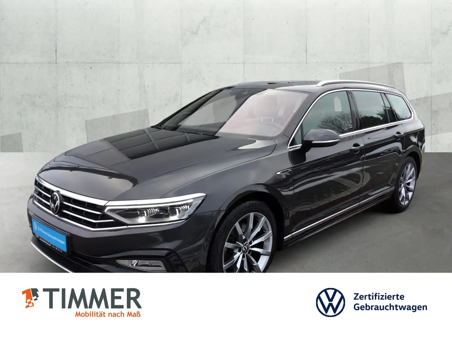 Volkswagen Passat Variant 2.0 TDI DSG R-LINE +AHK +PANO +DCC +IQ.LIGHT +ACC Grau - 1