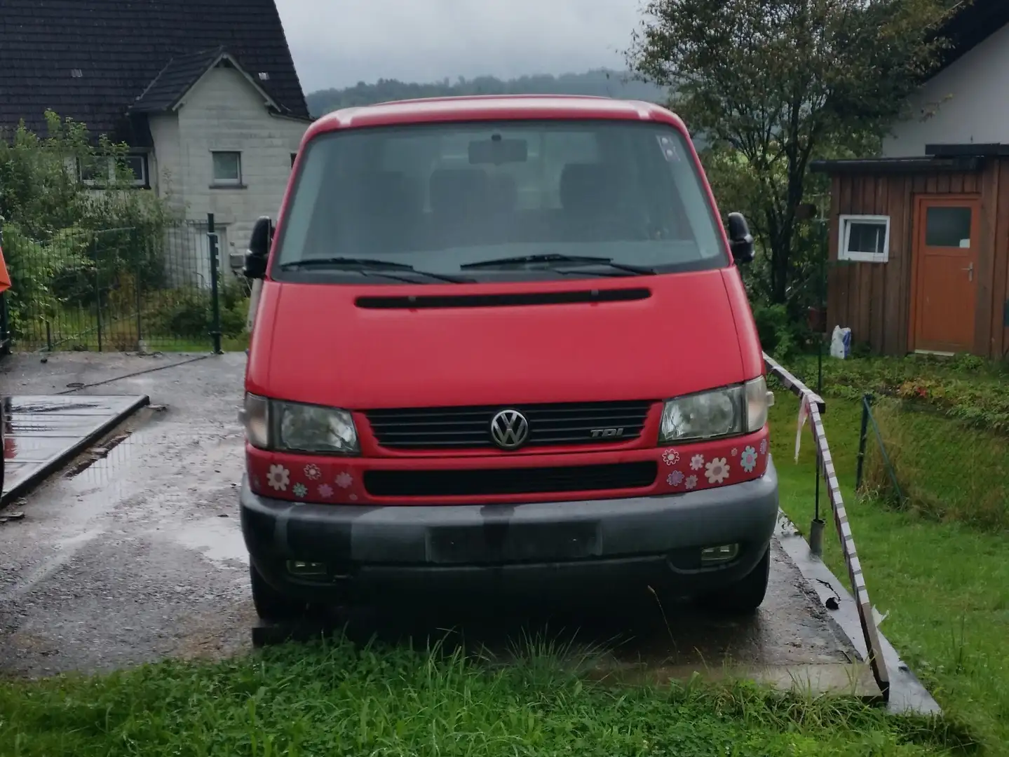 Volkswagen T4 Caravelle Wohnmobilzulassung Rot - 1
