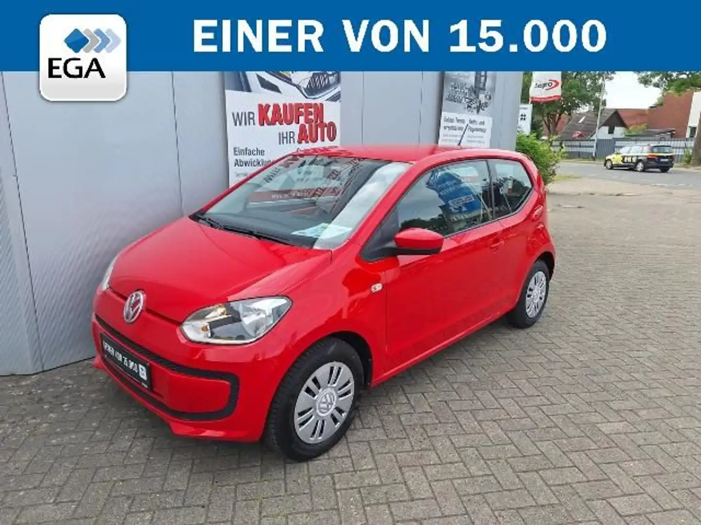 Volkswagen up! KLIMA*NAVI*KOMFORT-PAKET Červená - 1
