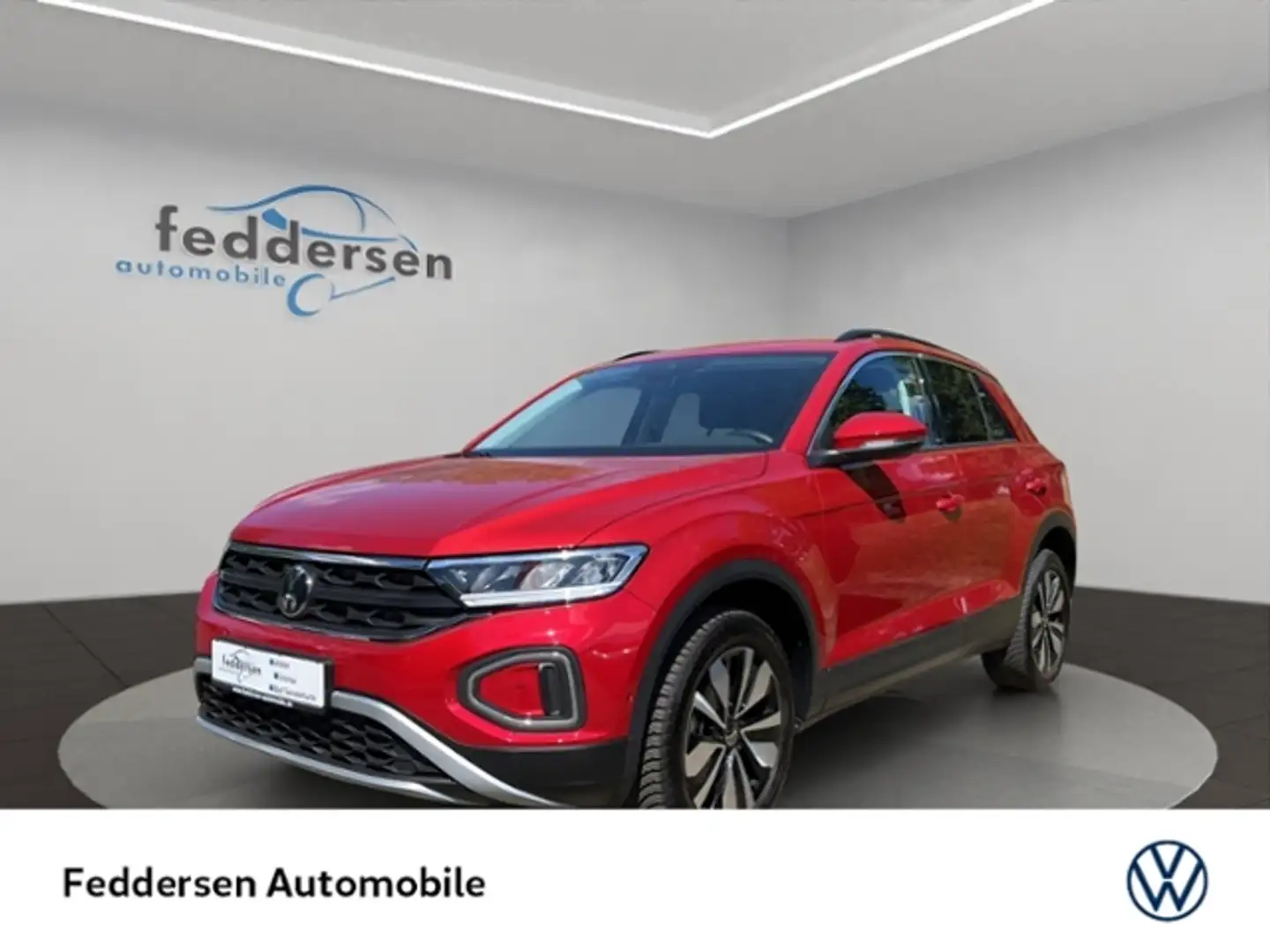 Volkswagen T-Roc Move 1.5 TSI ACC Navi Sitzheizung Rückfahr Rot - 1