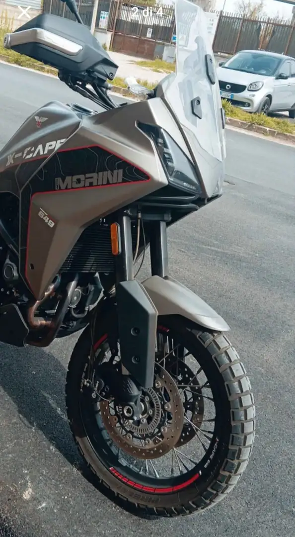Moto Morini X-Cape cerchi a raggi Grigio - 2