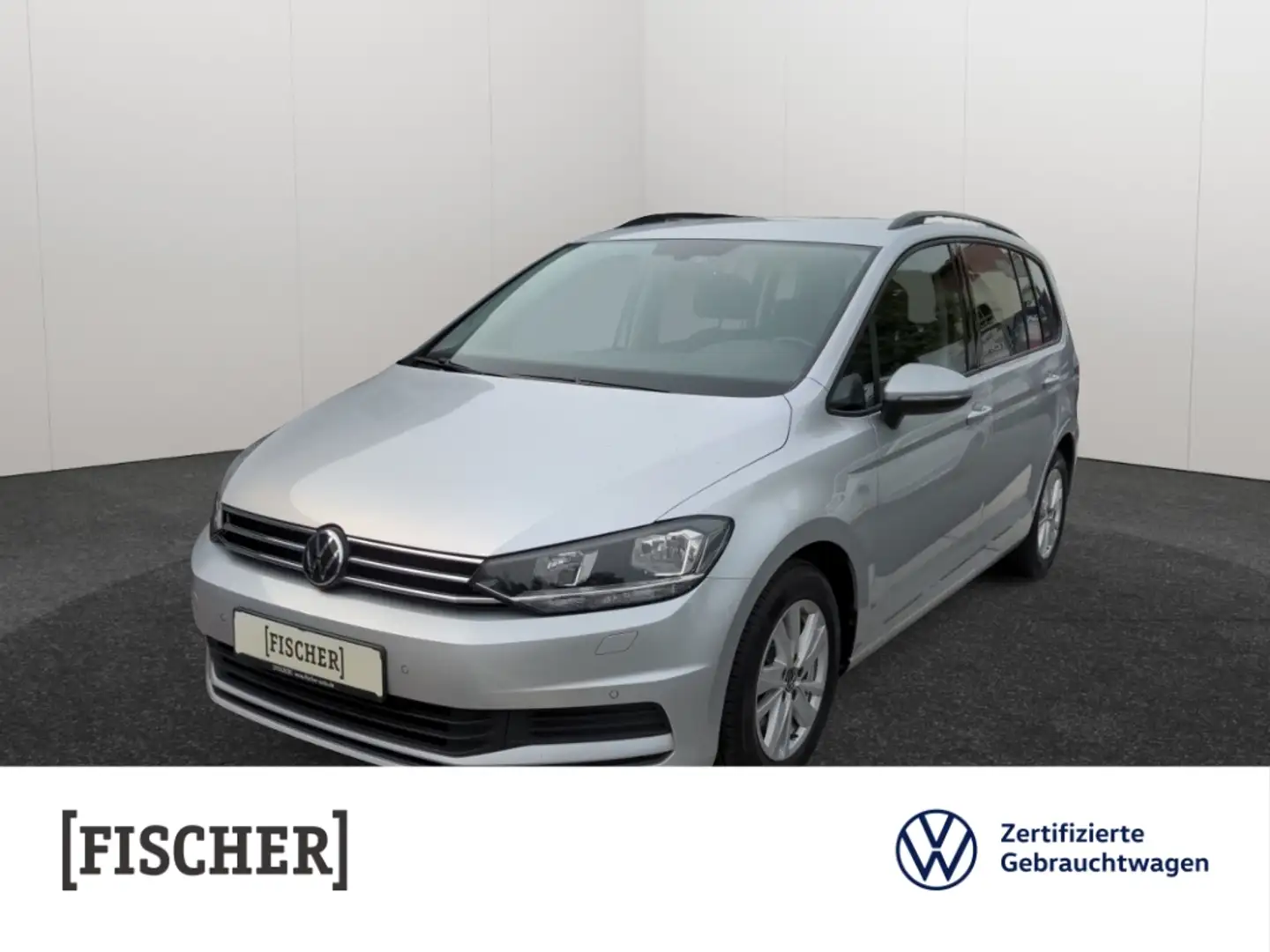 Volkswagen Touran 1.5TSI Comfortline BHZ BT ACC PDC vorn & hinten Silber - 1