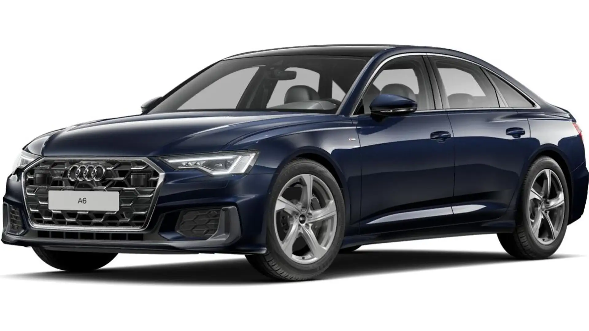 Audi A6 Lim. S line 55TFSI qu MATRIX AHK KAM PANO ACC Blau - 1