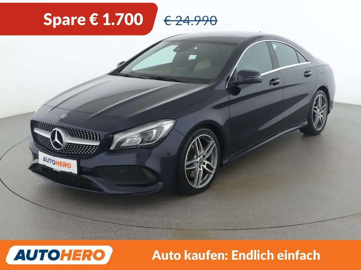 Mercedes-Benz CLA 220 CLA 220 d 4Matic AMG Line Aut.*NAVI*LED*TEMPO*CAM* Blau - 1