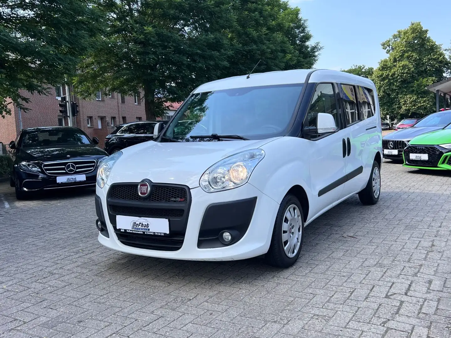 Fiat Doblo Doblò SX Maxi Kombi Automatik/2.Hand Weiß - 2