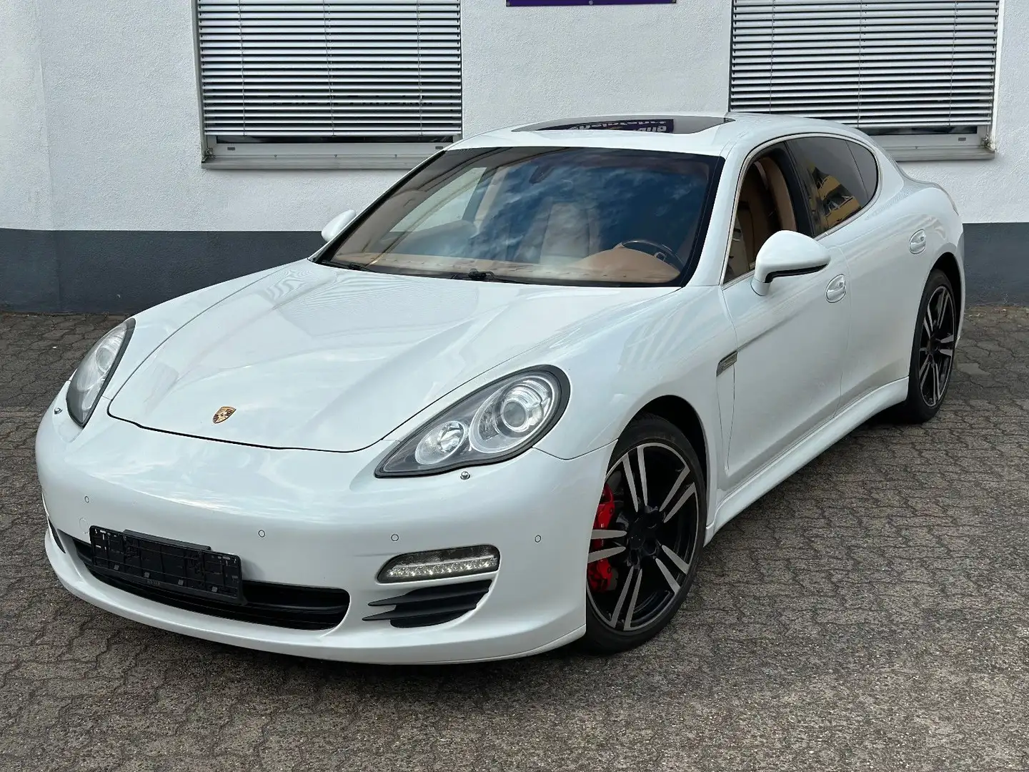 Porsche Panamera S 4.8 V8  * Vollausstattung * TOP Biały - 2