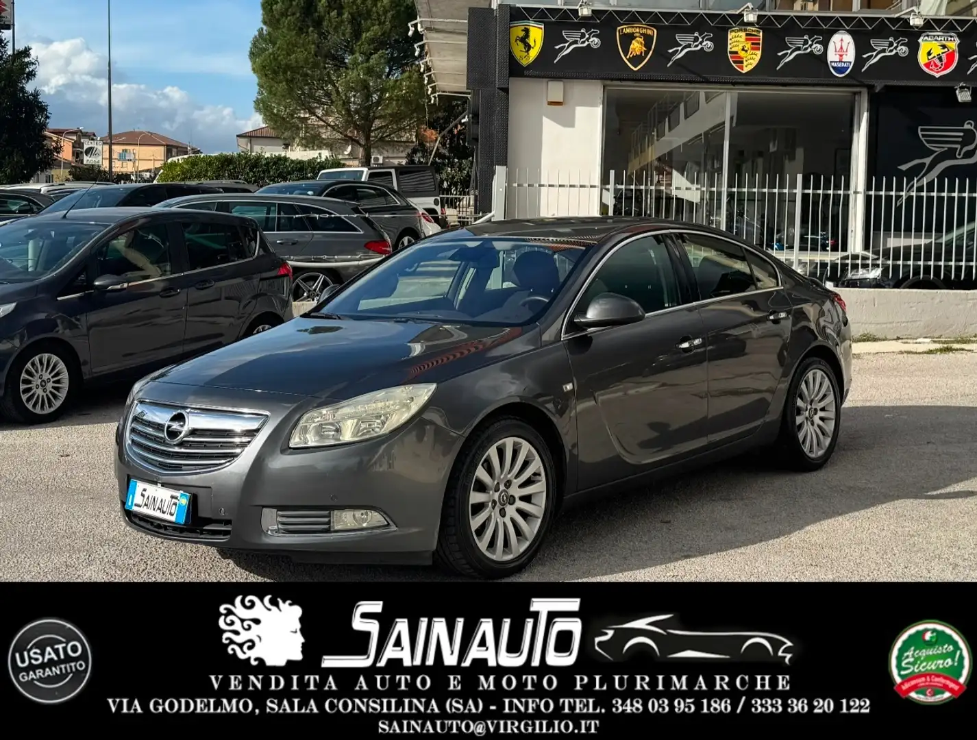 Opel Insignia Insignia 2.0 cdti Cosmo 160cv con solo 93mila km Grijs - 1