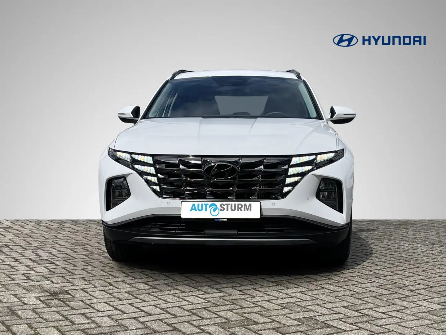 Hyundai TUCSON 1.6 T-GDI MHEV Comfort Smart | 1650kg Trekgewicht Wit - 2