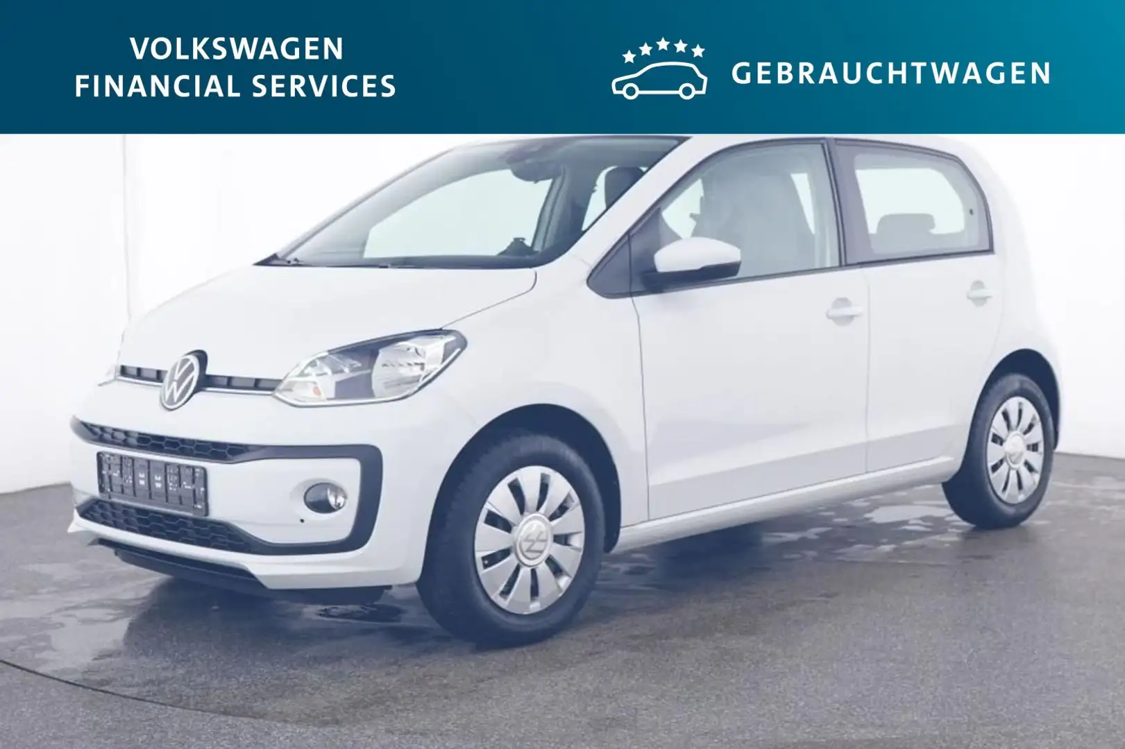 Volkswagen up! move up! 1.0 MPI RFK*PDC*Tempo*Klima*SH Weiß - 1