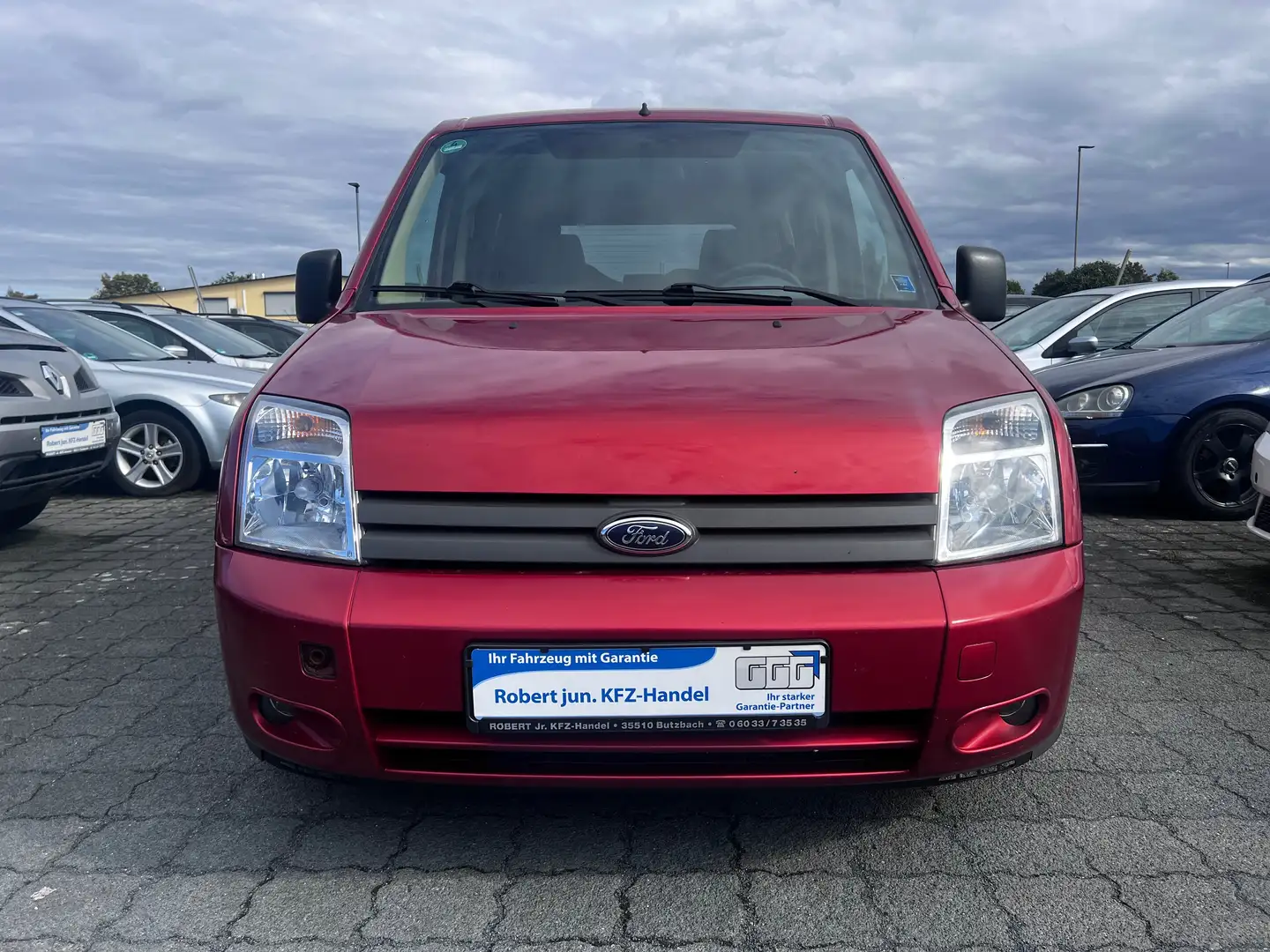 Ford Tourneo Connect 1.8 TDCI Behindertengerecht  Klima ALU S/H Rot - 2