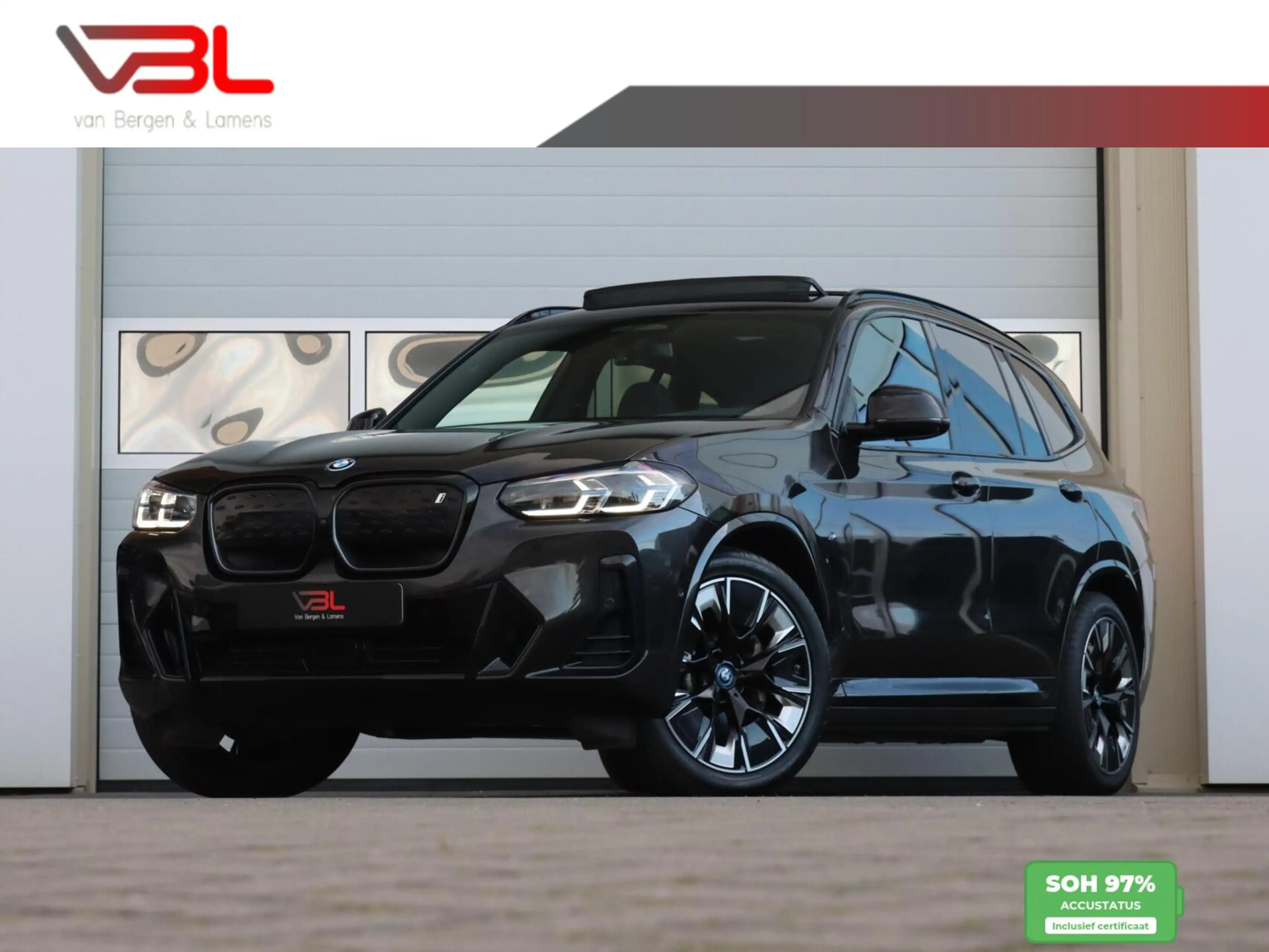 BMW iX3 High Executive 80 kWh M-sport | SOH 97,2% | Panora