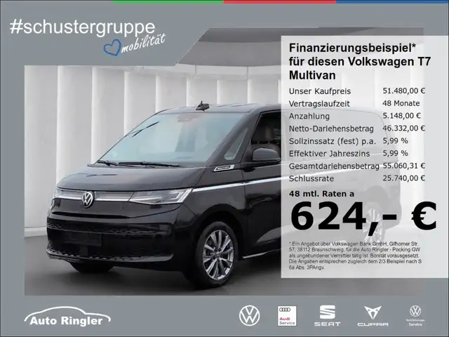Volkswagen T7 Multivan lang Style TDI*AHK IQ LED ACC HeadUp