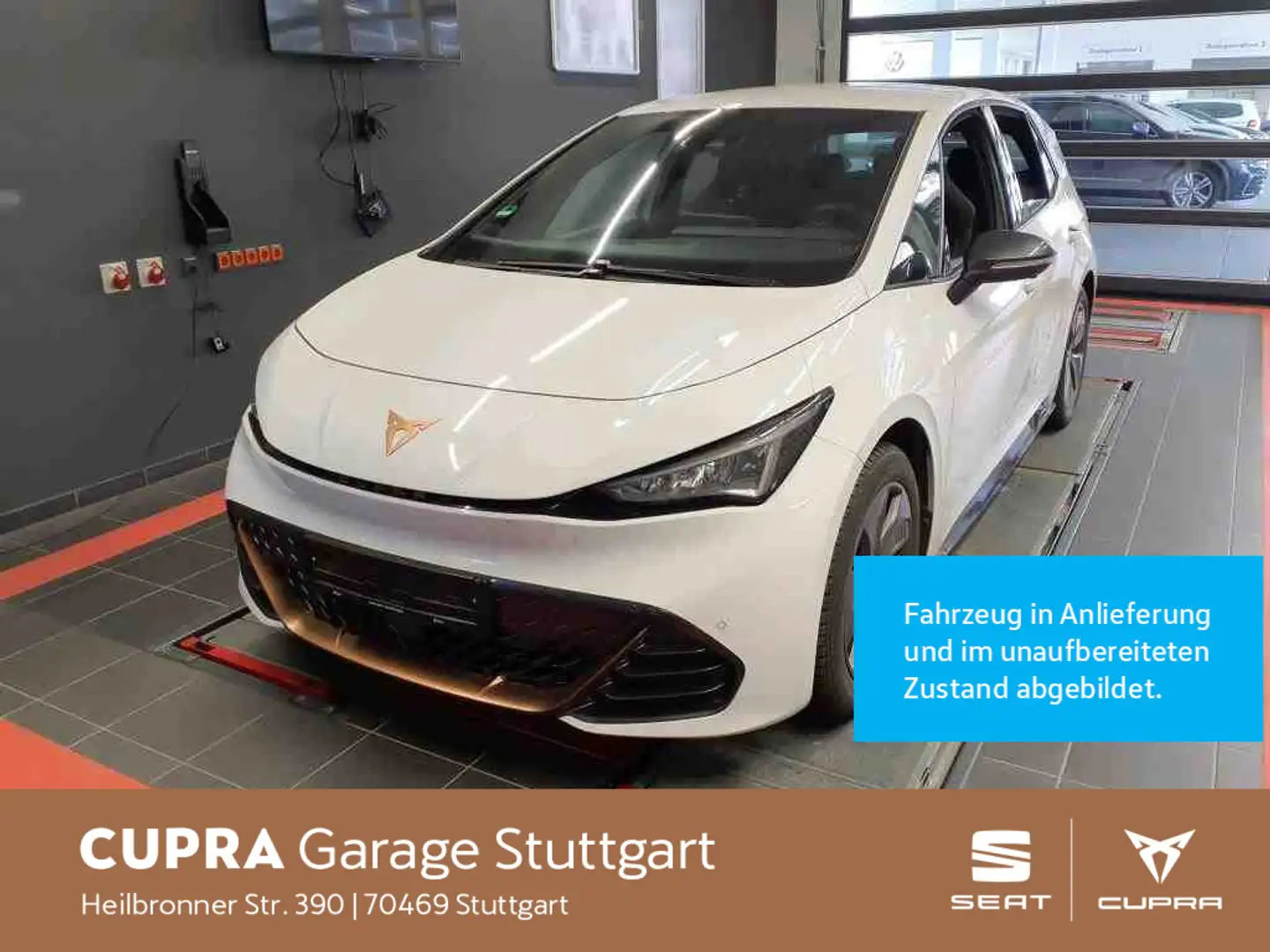 CUPRA Born DSG 150 kW Bílá - 1