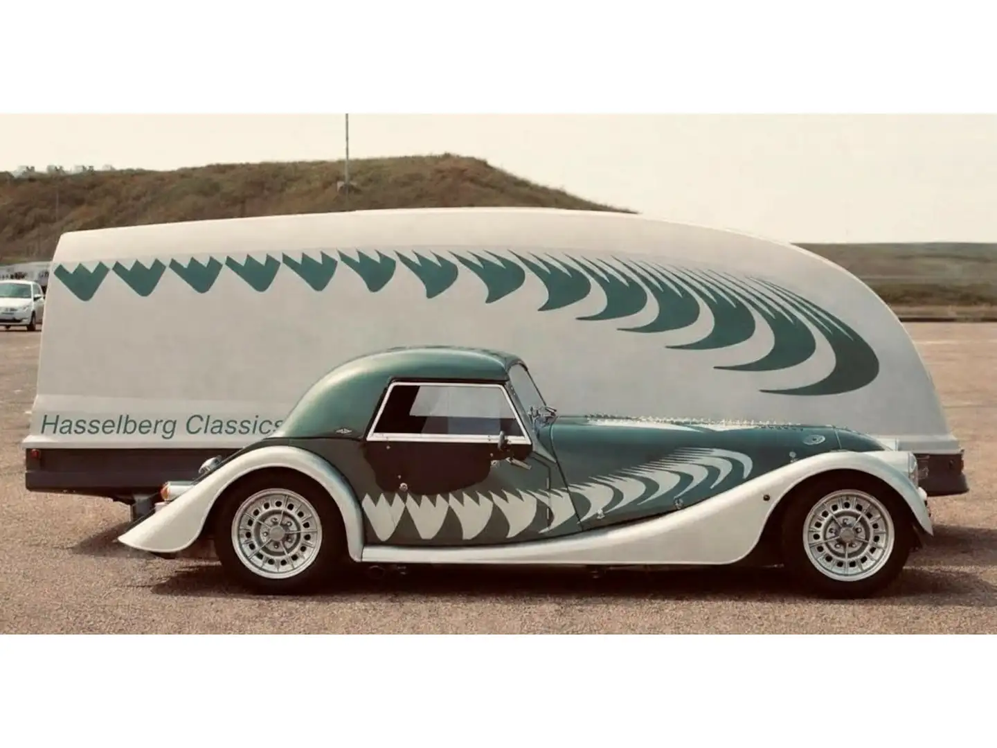 Morgan Roadster Lightweight Rennwagen Straßenzulassung Groen - 2