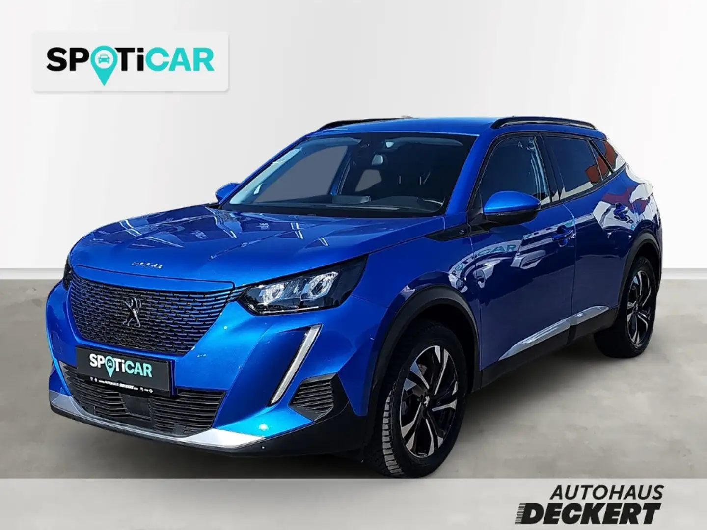 Peugeot 2008 Allure Elektro Navi Digitales Cockpit LED Apple Ca Blauw - 1