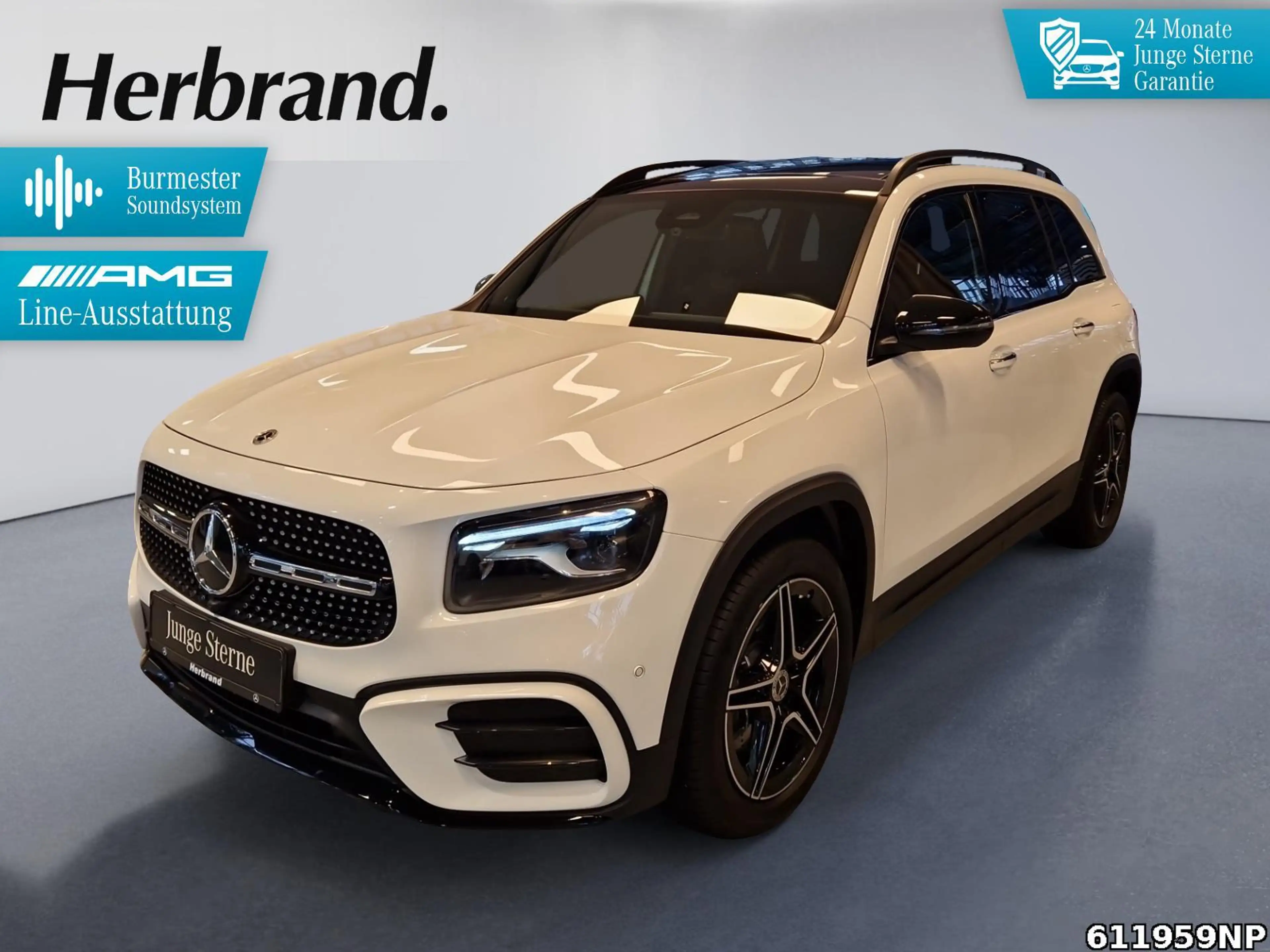 Mercedes-Benz GLB 250 4M AMG Burmester Pano AHK 7-Sitzer Night