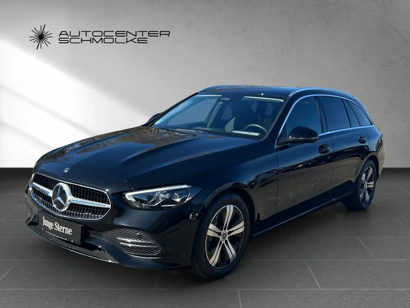 Mercedes-Benz C 180 C 180 T AVANTGARDE ADVANCED*AHK*SCHWARZGLAS*JAWA Schwarz - 2