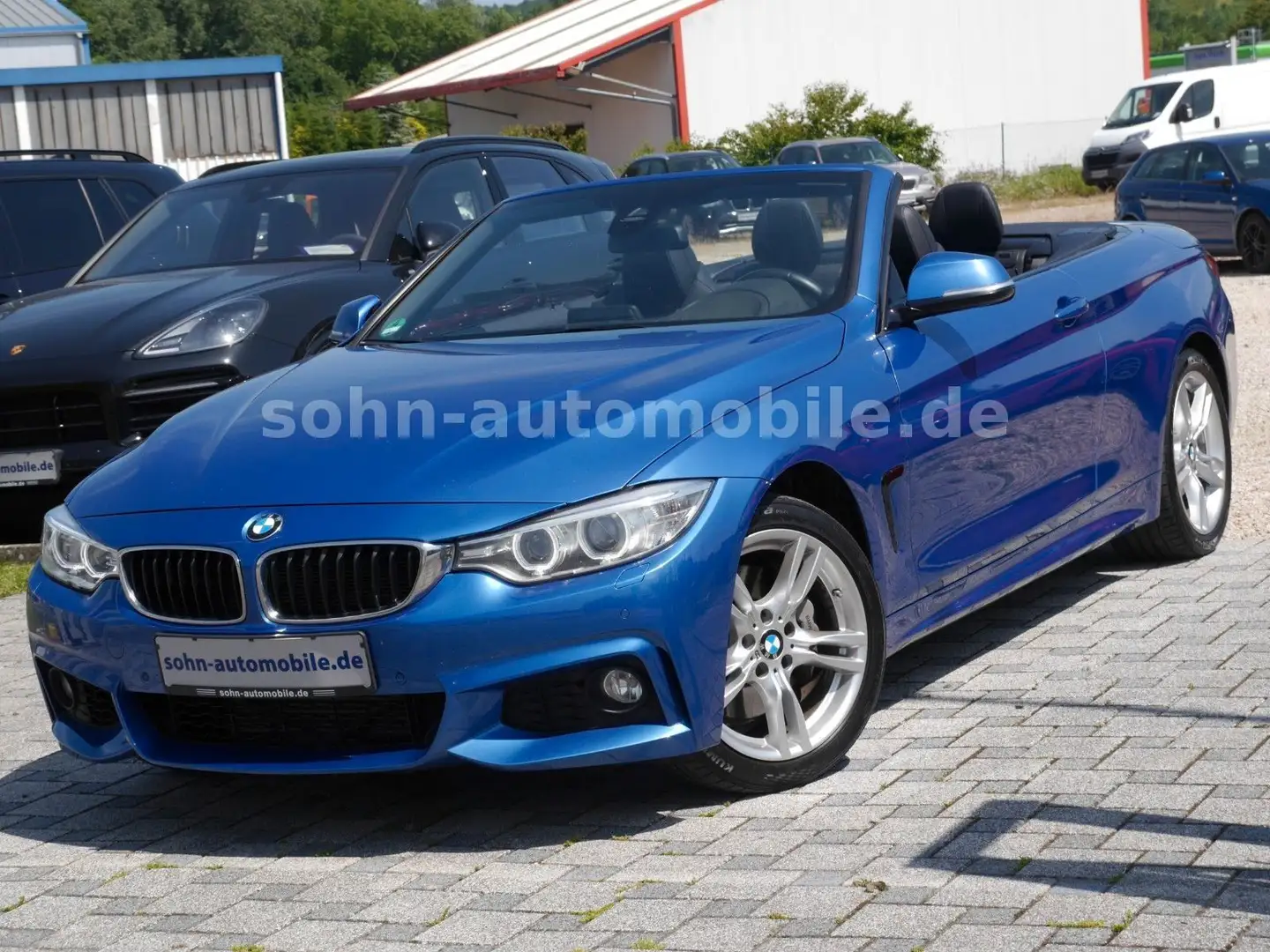 BMW 435 d xDr Cabrio M-Sport Leder/Navi/Xenon/HUD/H&K Blau - 1