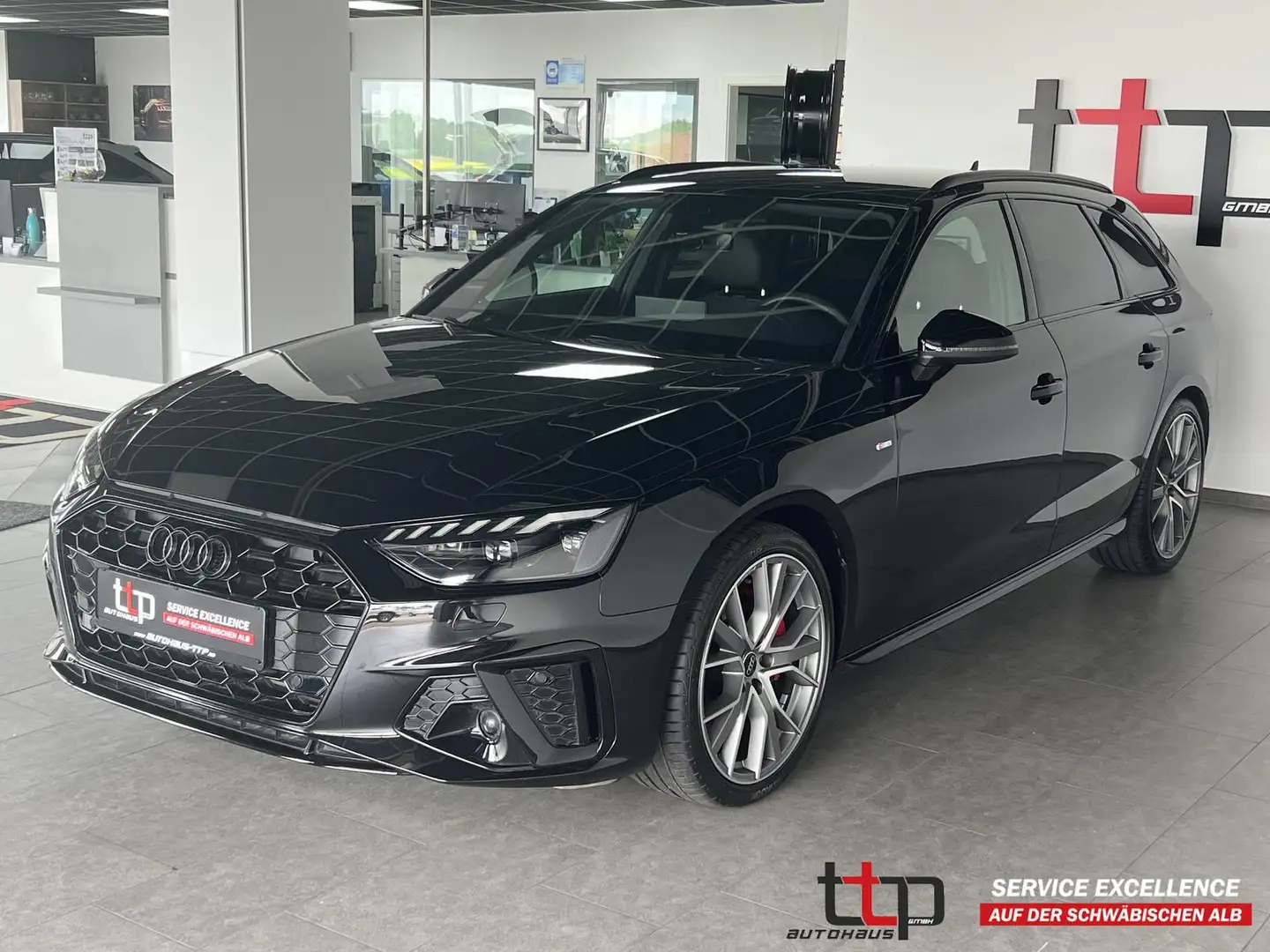 Audi A4 40 TFSI Avant S-line MATRIX 19-Alu Ambiente-B Schwarz - 1