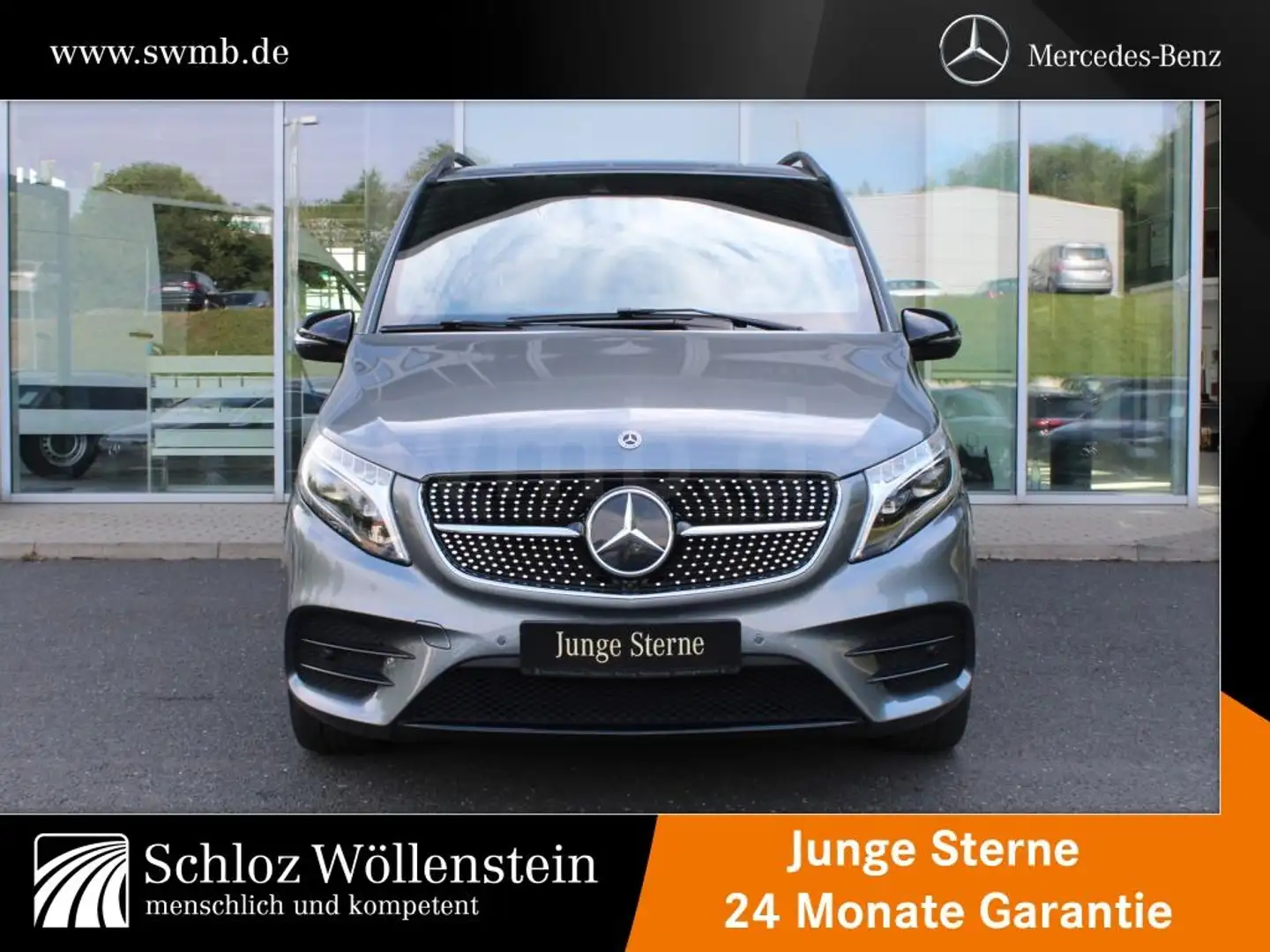 Mercedes-Benz V 250 d 4M EDITION lang AMG/ILS/Sthzg/AHK/RfCam Grau - 2